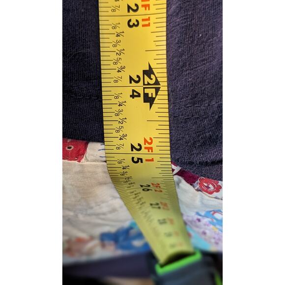 Keep in Touch Floral Embroidered Bell Sleeve Tie Ruffle Neck Top Womens Sz M - Picture 10 of 12